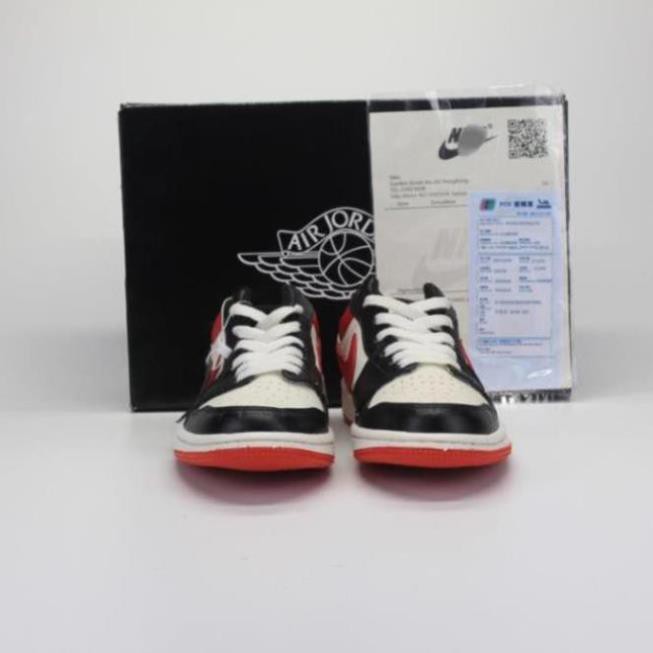 🔥Giày Air Jordan 1 Low🔥Giày Jordan đỏ đen cổ thấp nam nữ full box bill