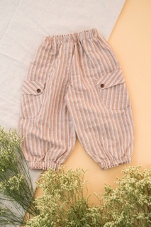 Quần linen style Hàn Quốc cho bé