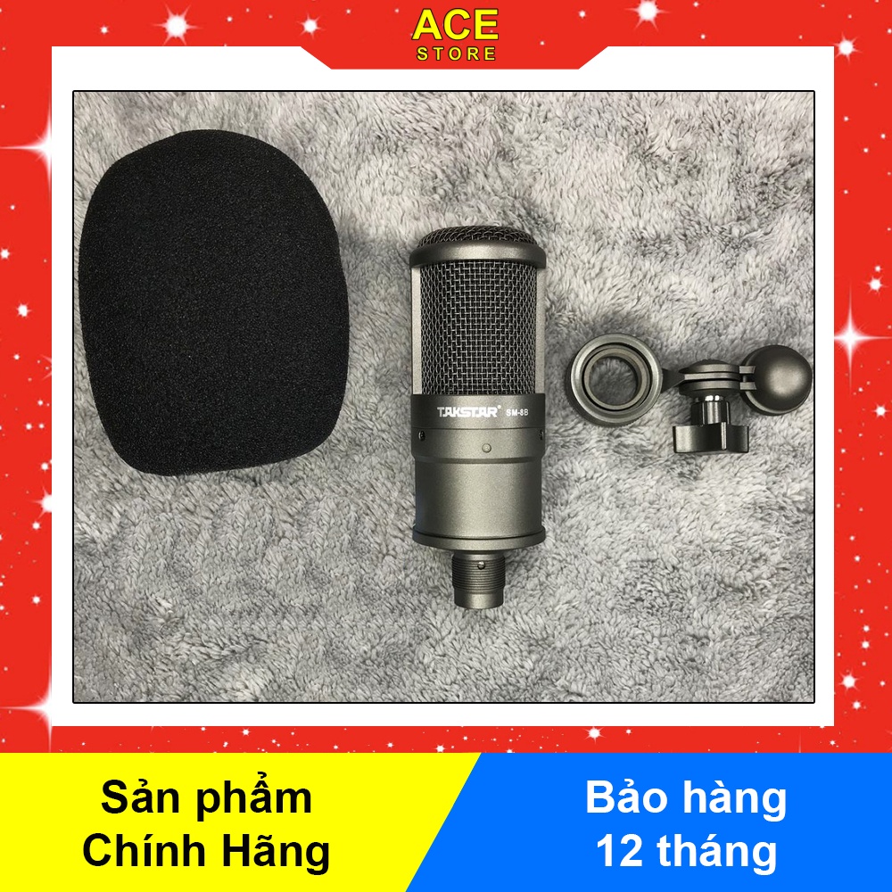 Micro hát karaoke livestream trên máy tính SM 8B