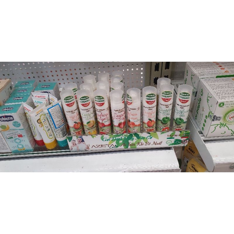 Gel đánh răng Oganic Azeta nhập khẩu Ý