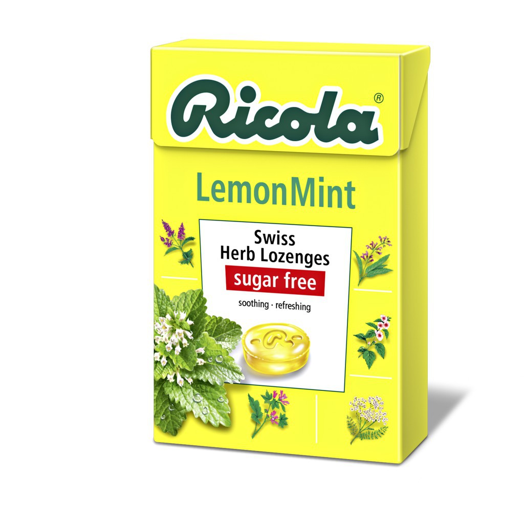 Kẹo Chanh &amp; Bạc Hà hiệu Ricola 40g