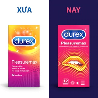 Bao cao su Durex Pleasuremax (Hộp 12 bao || Hộp 3 bao)
