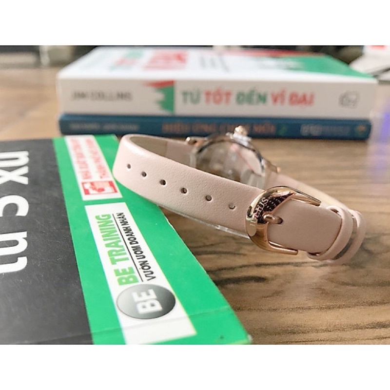 Dây da đồng hồ Size 14 Julius Star Js023 | Julius Official