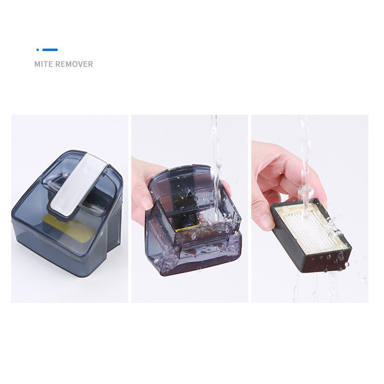 Máy hút bụi giường nệm lông chó mèo trên chăn ga gối gia đình cầm tay diệt khuẩn bằng tia UV MH01 | BigBuy360 - bigbuy360.vn