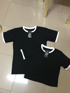 Áo đôi viền cổ crt ( KT)(1 đôi gồm 2 áo )