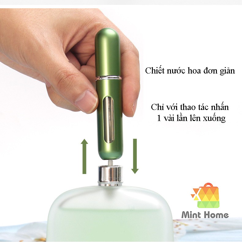 Chai chiết, chiếc nước hoa, lọ chiết nước hoa mini 5ml tự động dạng xịt | BigBuy360 - bigbuy360.vn