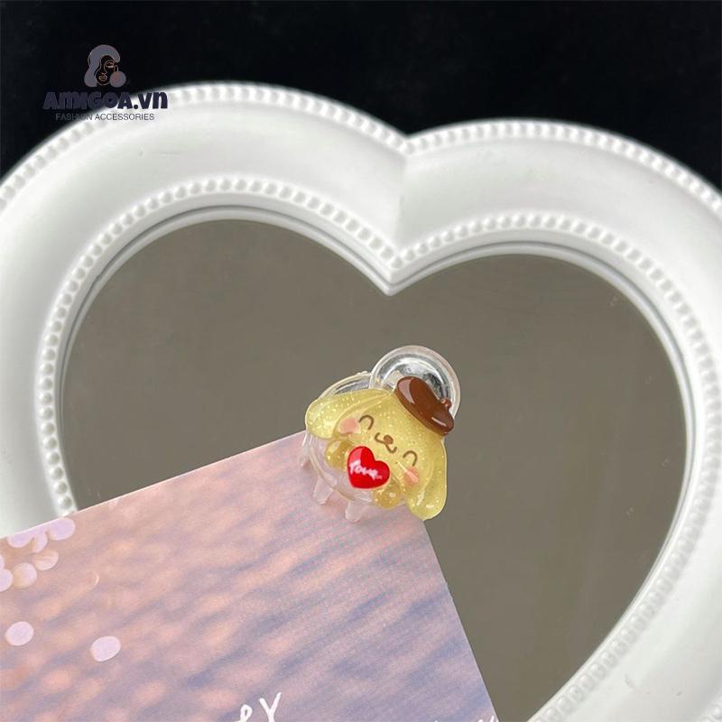 ✨✨Kẹp Tóc Nhỏ Hình Chú Chó Cinnamoroll Dễ Thương Thời Trang Mùa Hè Cho Bé Gái