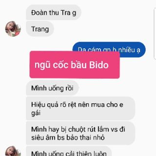 Bột Dưỡng Mầm An Thai BiDo