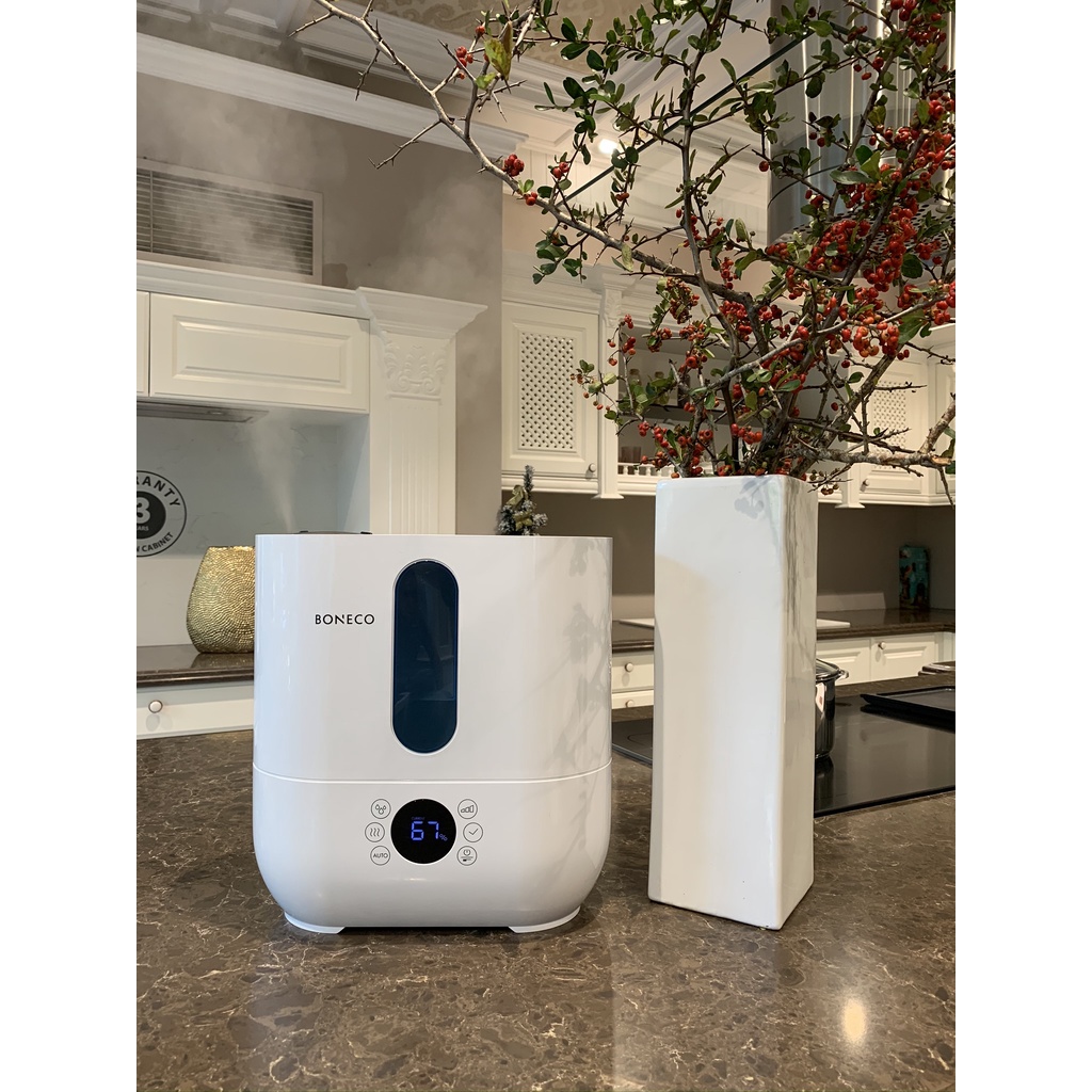 Máy Phun Sương Tạo Ẩm BONECO U350 Làm Mát Nhà, Tạo Độ Ẩm, Xông Tinh Dầu Thơm Phòng, Sương Nano  - Hàng Chính Hãng