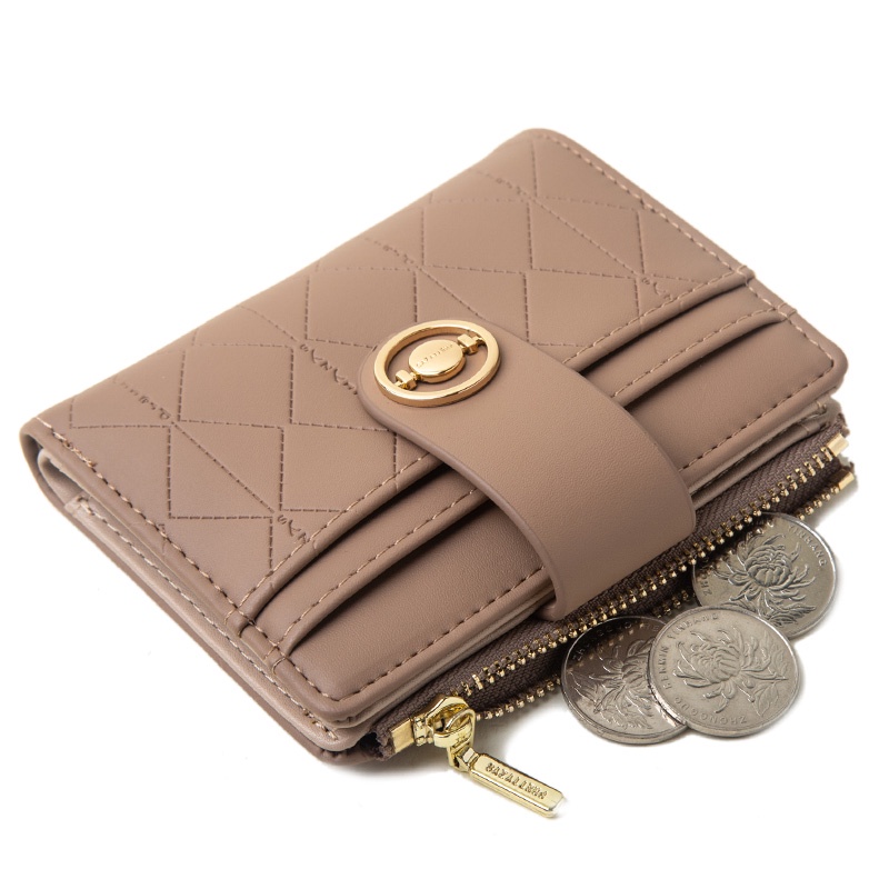 Ví Ngắn Đựng Thẻ Thiết Kế Dễ Thương Cho Nữ Giá Đỡ