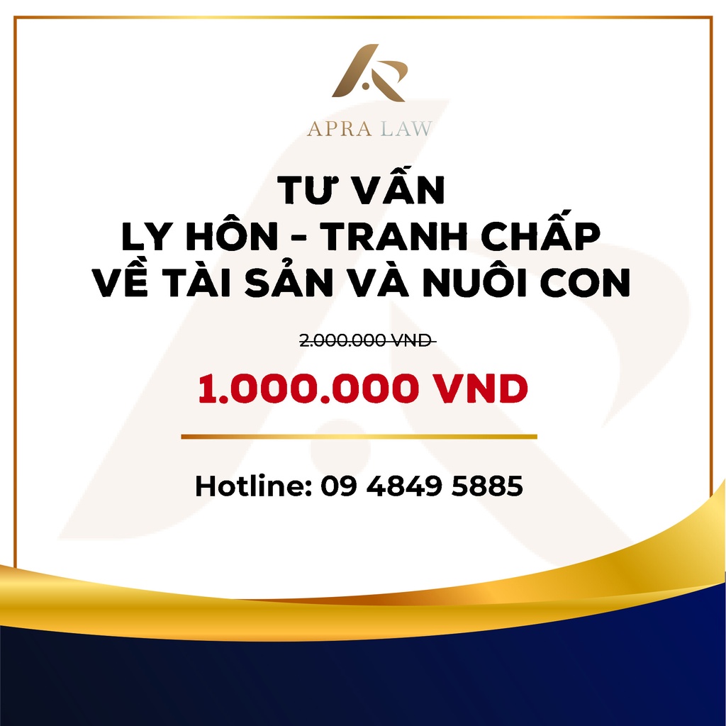 - Tư vấn ly hôn - tranh chấp về tài sản và nuôi con - Công ty Luật Apra