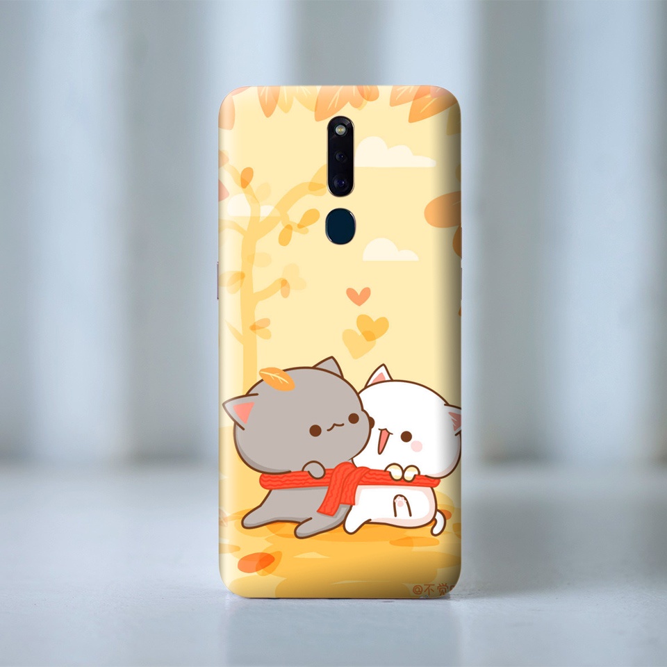 Miếng Dán Skin Điện Thoại In Hình Mèo Béo Cho Ip 6/ 7/ 8/ X/ XS/ 11/ 11 Pro Max Và Các Dòng Máy Android