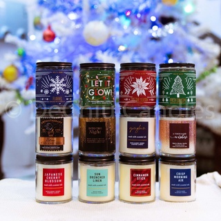 Nến thơm bbw - bath and body works 1 bấc - top 10 mùi hương hot nhất