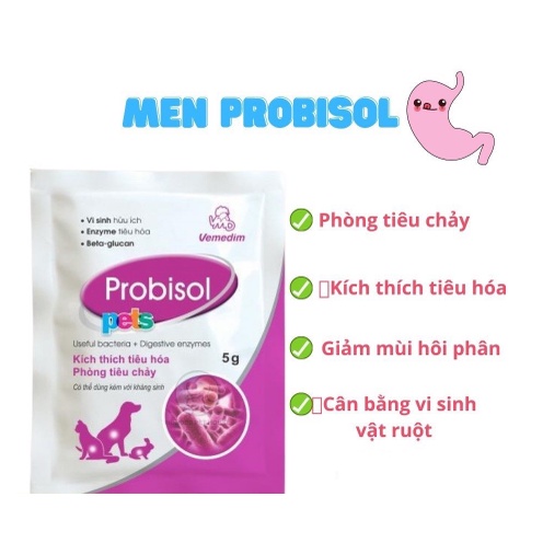 Men Hỗ Trơ Tiêu Hóa BIO cho Chó - Mèo. ( gói )