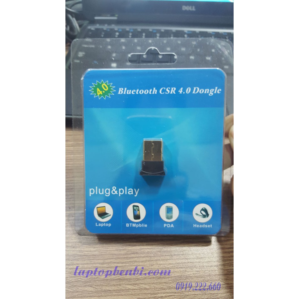 USB Bluetooth CSR 4.0 Dùng Cho Máy Tính Laptop, PC