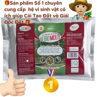 TRICHODERMA ĐA NĂNG - MULTI.1 CHUYÊN DÙNG CẢI TẠO ĐẤT, XỬ LÝ VÀNG LÁ THỐI RỄ, MỐI ĐẤT, DIỆT TẬN GỐC TRỨNG CÔN TRÙNG