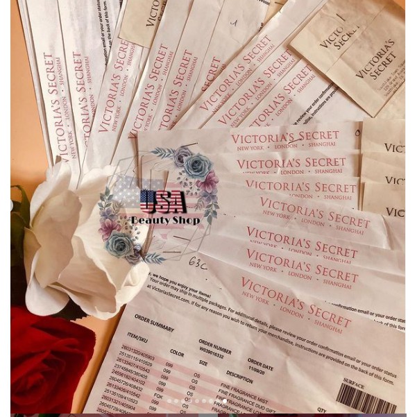 VS - Mini Gift Set | Bộ Quà Tặng Mini Xịt Thơm và Sữa Dưỡng Thể Victoria's Secret Mini Body Mist and Lotion | Thế Giới Skin Care