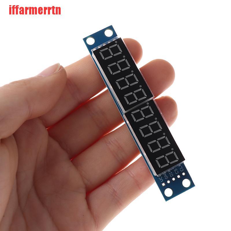 {iffarmerrtn}MAX7219 LED Dot Matrix 8 Digit Digital Tube Display Control Module For Arduino YRS