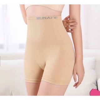 Quần gen bụng mặc váy, quân lót nữ đùi munafi cạp chun 14cm