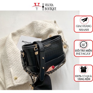 Túi Đeo Chéo Nữ 💖FREESHIP💖Túi Xách Nữ Đeo Chéo Cao Cấp Dáng Công Sở Vân Da Rắn Hàng Quảng Châu Loại 1 TX25