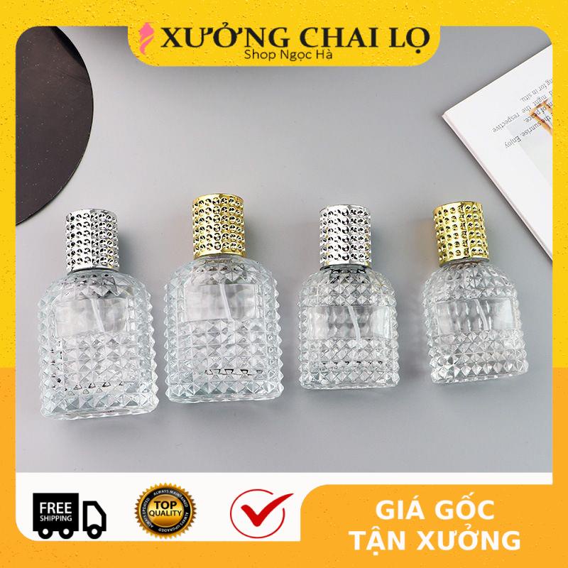 Chai lọ đựng nước hoa gai 30ml/50ml - lọ đựng nước hoa valentino / lọ chiết nước hoa