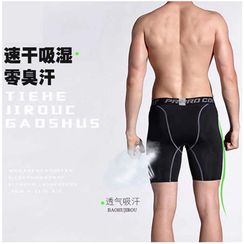 Quần short thể thao co giãn thoáng khí thấm hút mồ hôi tốt cho nam 2022