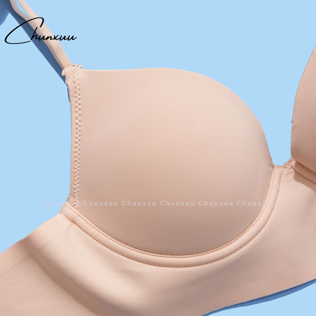 Áo ngực nữ hở lưng có gọng đệm mỏng CHUNXUU, chất su lạnh mềm mát co dãn siêu nâng đẩy - AV41