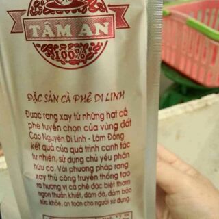 0.5 kg Cà phê nguyên chất Di Linh Lâm Đồng