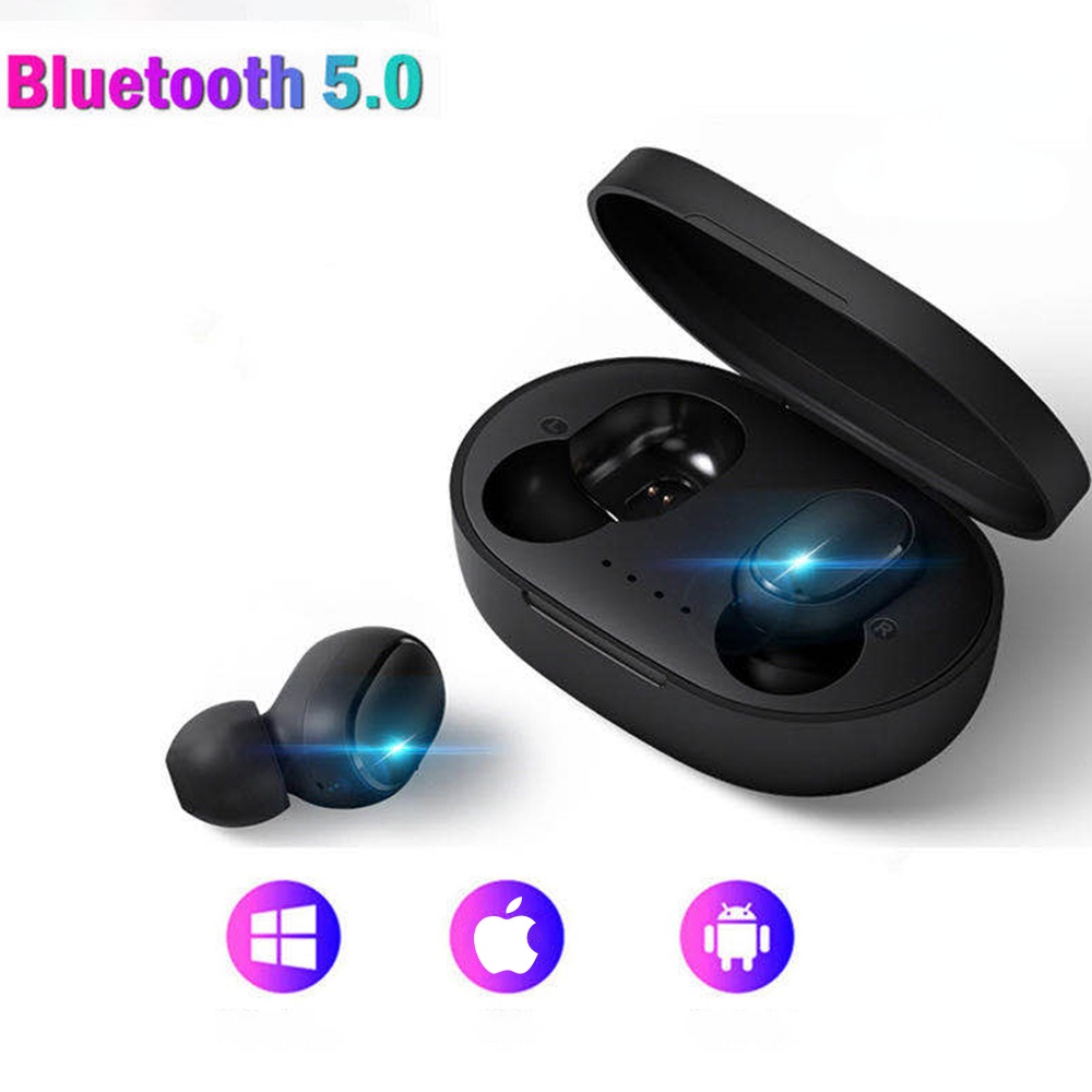 Tai Nghe Không Dây Bluetooth TWS Chống Nước Chống Ồn Kèm Micro Cho Xiaomi Redmi Huawei Oppo Vivo Sony Samsung