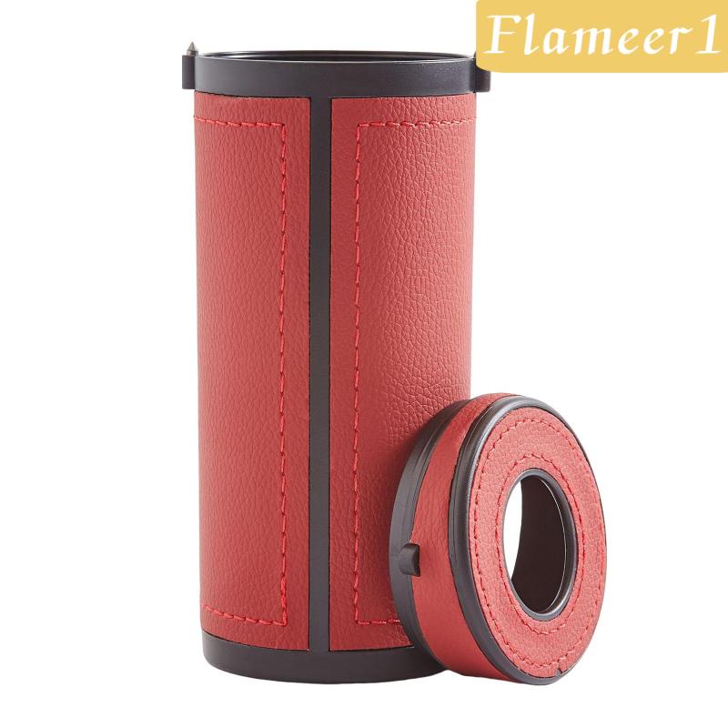 Hộp Đựng Khăn Giấy Hình Trụ Đa Năng Trang Trí Nội Thất Xe Hơi Flameameer1
