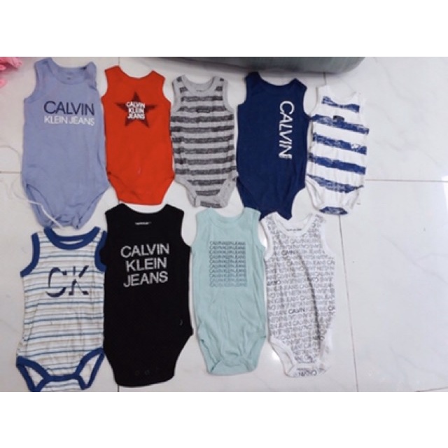 Set 3 Body chip CK- Nautica - Tommy cao cấp cho bé từ 0-18m