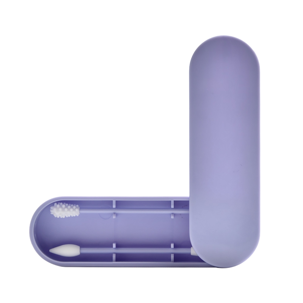 [Hàng mới về] Tăm bông ngoáy tai bằng Silicon và cotton an toàn dễ sử dụng