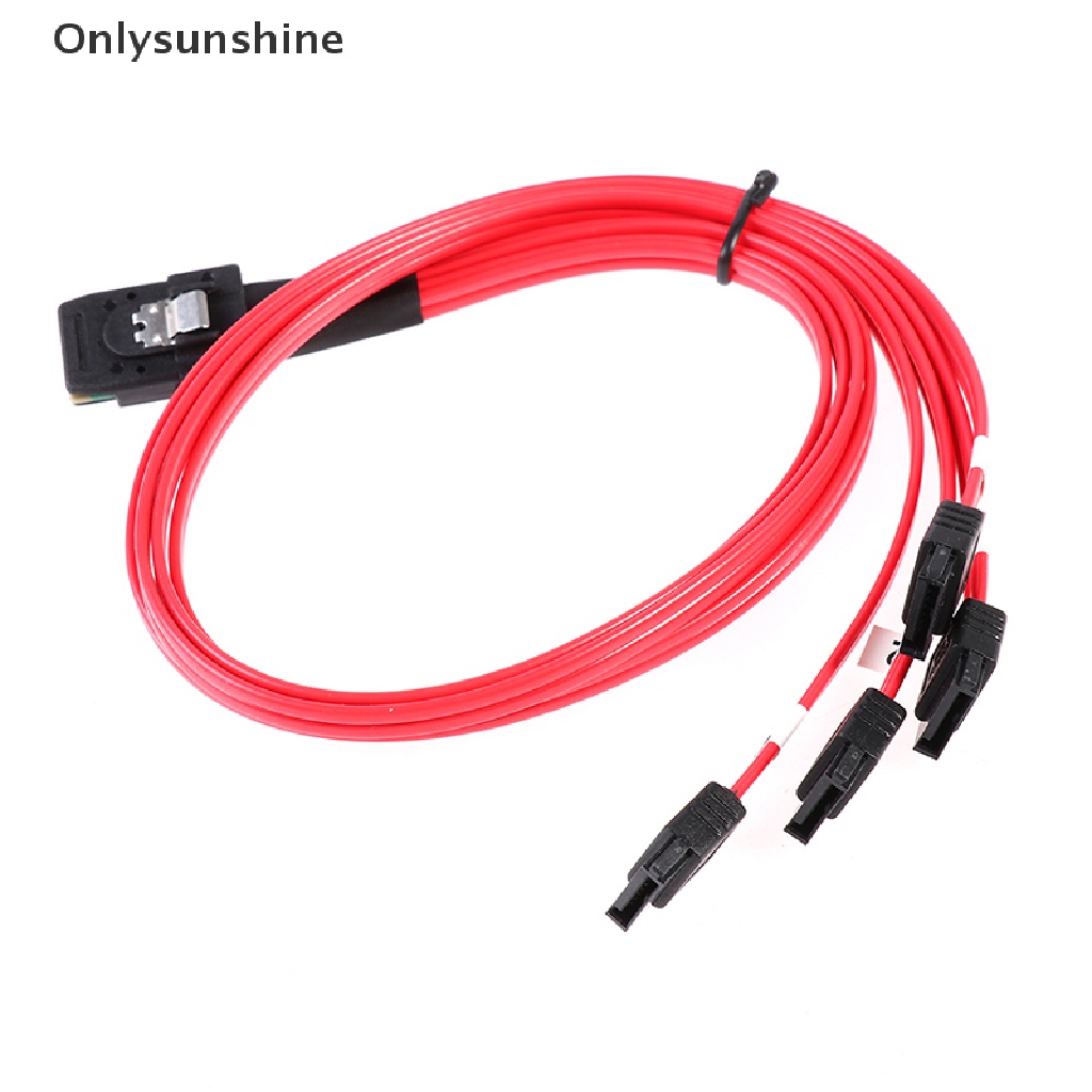 [Onlysunshine] SAS SATA Cable Mini-SAS SFF-8087 36P To 4 SATA 7P Cable HDD Hard Drive Data Wire *Hot Sale