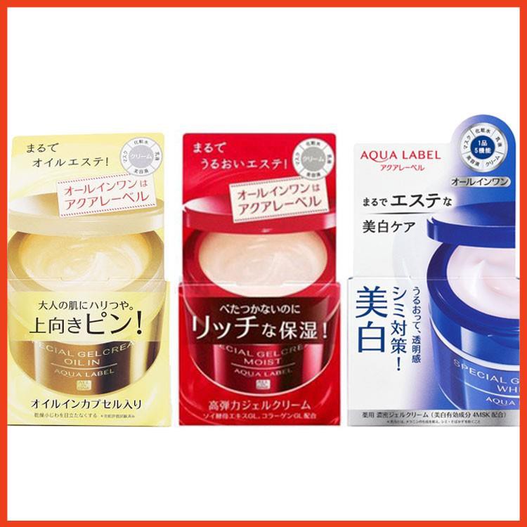 Kem Dưỡng Da Shiseido Aqualabel 5 trong 1 Special Gel Cream 50g/90g | Nội Địa Nhật