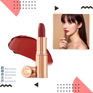 Son lì mini màu Walk of No Shame CHARLOTTE TILBURY Matte revolution luminous modern-matte