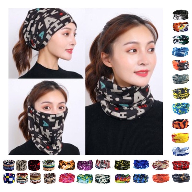 Khăn ống cotton nhiều hình cho mẹ và bé