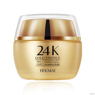 [Hàng mới về] Kem dưỡng da mặt tinh chất vàng 24K giúp dưỡng ẩm và làm dịu nếp nhăn