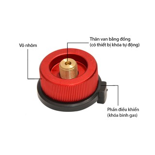 Đầu chuyển đổi bình gas mini