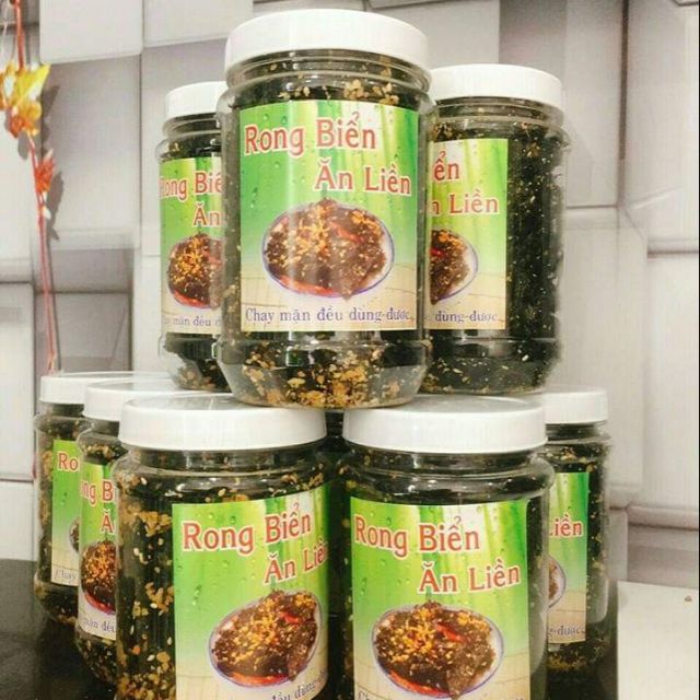 ( MIỄN SHIP Ở HCM) SỈ 50 HỦ RONG BIỂN cháy tỏi ngon, giòn, bổ, rẻ( combo/ ăn vặt/ dạo/ flashsale/ deal/ hủ/ lọ/ hộp)