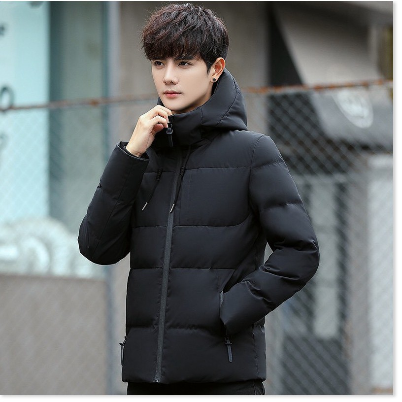 ÁO PHAO NAM CÓ NÓN SIÊU ẤM ÁP MÙA ĐÔNG KHÔNG LẠNH PL9 HP