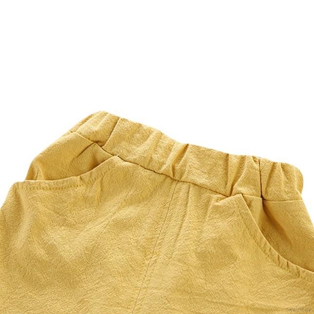 Set Áo Thun Tay Ngắn &amp; Quần Short Cho Bé Trai