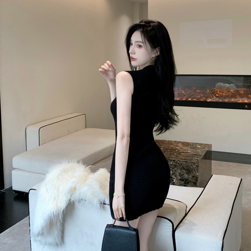 Đầm Mini Không Tay Thời Trang Mùa Hè Quyến Rũ Cho Nữ