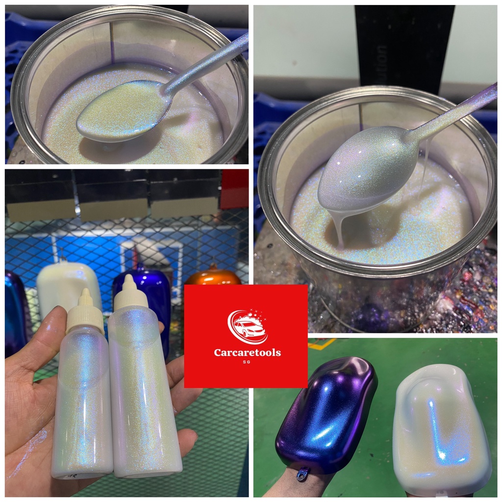 Camay 4D.15C chuyên màu Vàng Dương Tím Hồng - Sơn xe máy 1k cao cấp đóng chai 100g và 50g