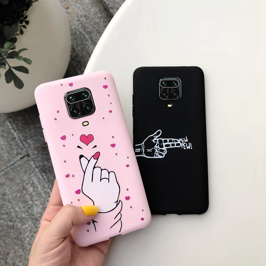 Xiaomi Redmi Note 9 Note 9S Phone Case Fashion Painted Shockproof Casing Soft Silicone Cover Redmi Note9 S 9s Cases