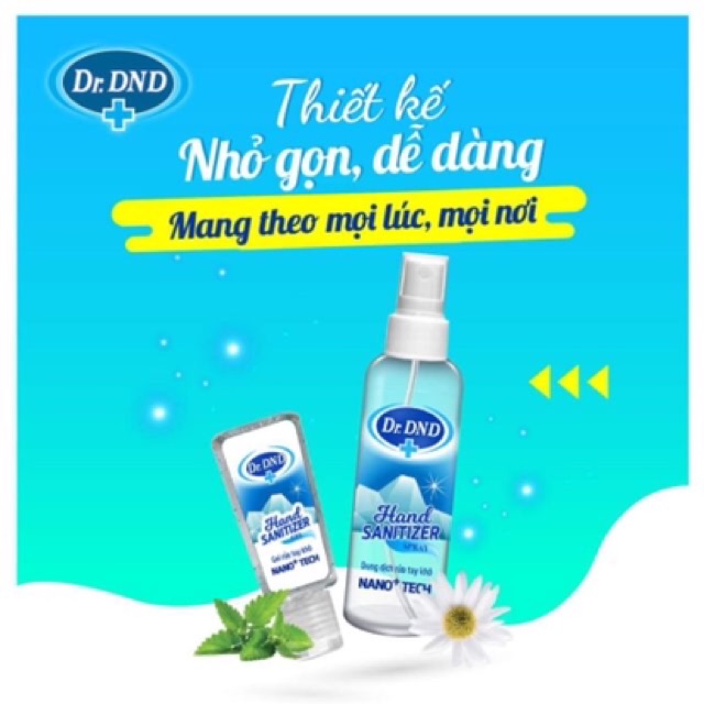 Gel sát khuẩn tay nhanh Dr.DND | BigBuy360 - bigbuy360.vn