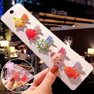 Set 5 cặp tóc dễ thương phong cách hàn quốc cho bé