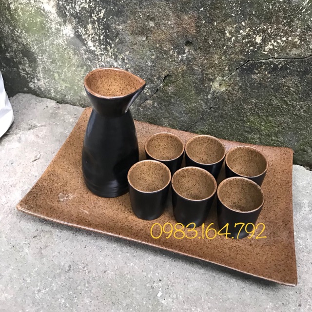 Bộ bình rượu sake phong cách Nhật Bản