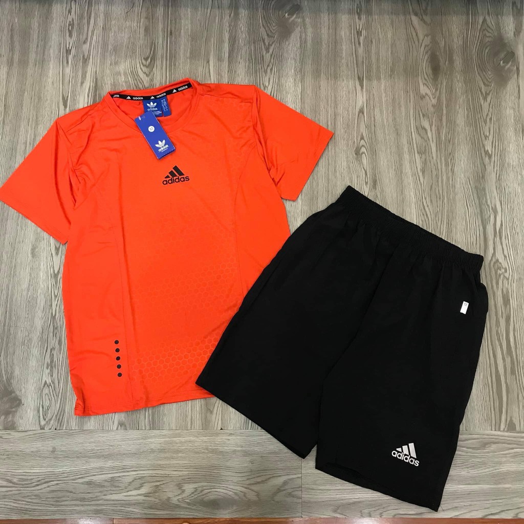 bộ thể thao nam cổ tròn ép vân ong | BigBuy360 - bigbuy360.vn