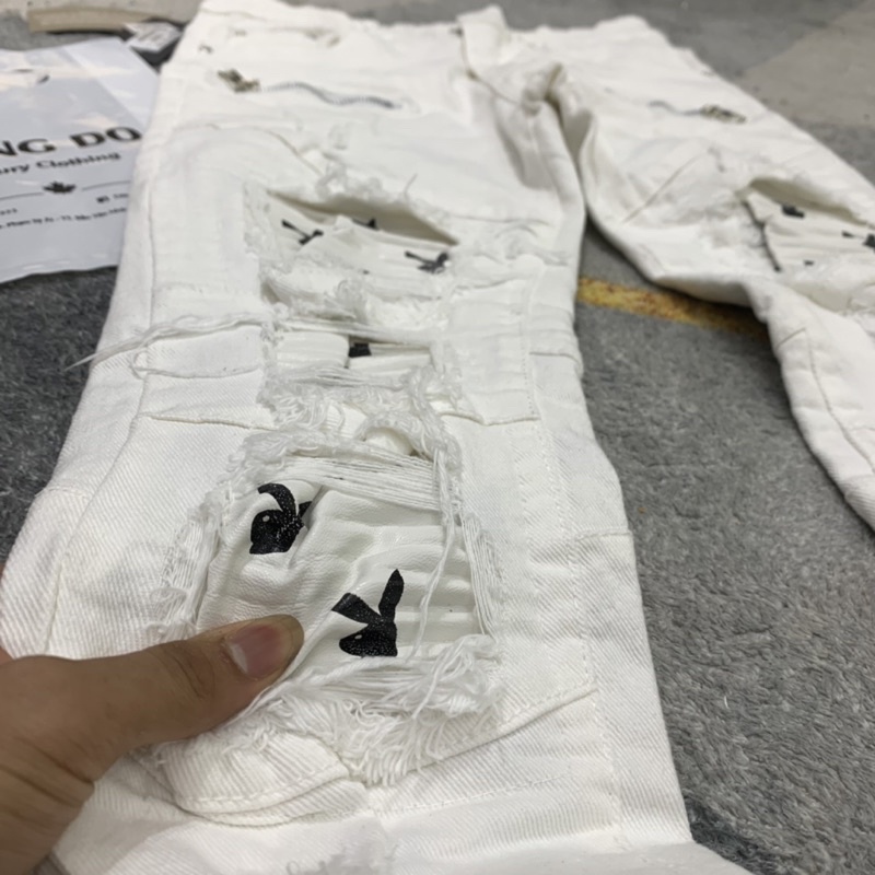 Quần Jeans Nam vá da thỏ hàng neww cực đẹp siêu rẻ