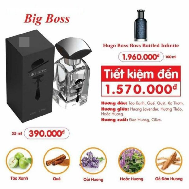 Nước_Hoa_Nam_Big Boss 35ml | WebRaoVat - webraovat.net.vn